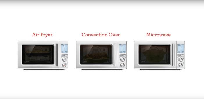 Breville BMO870BSS oven - 3 appliances in 1