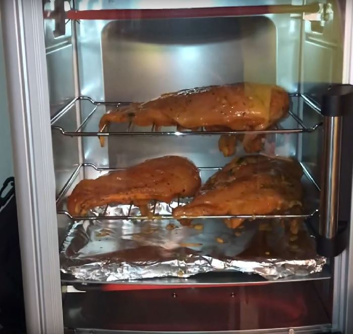 baking chicken in Nutrichef AZPKRT97