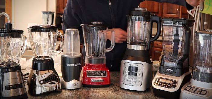 types of kitchen blenders