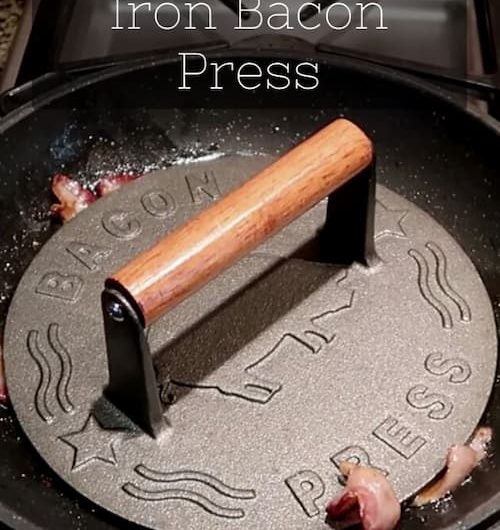 Bellemain Cast Iron Bacon Press
