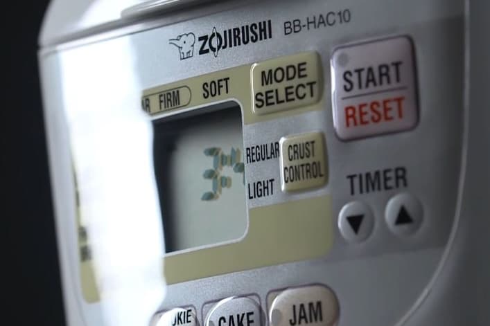 Zojirushi BBHAC10 control panel
